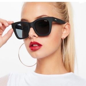Matt Black Quay Sunglasses - After Hours